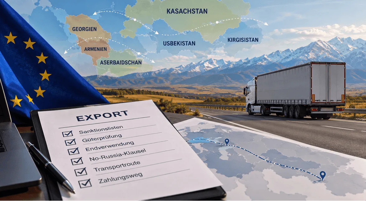 Exports to Central Asia and the Caucasus: EU Sanctions Checks
