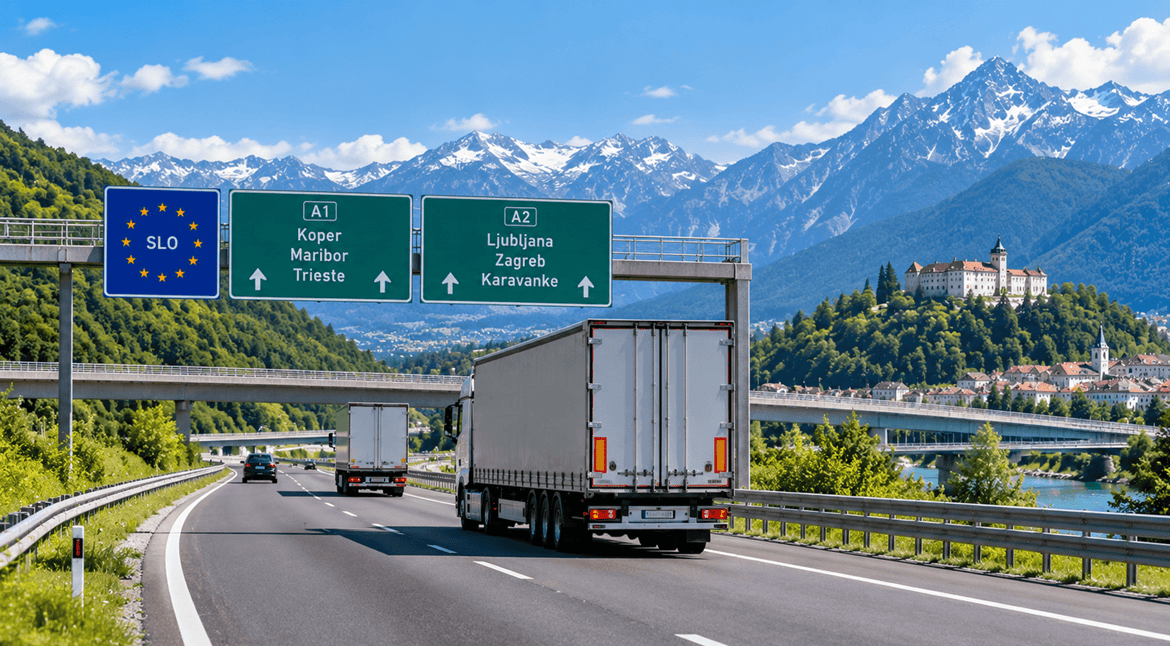 Slovenia in Transit: Truck Routes, Tolls and Key Driving Bans